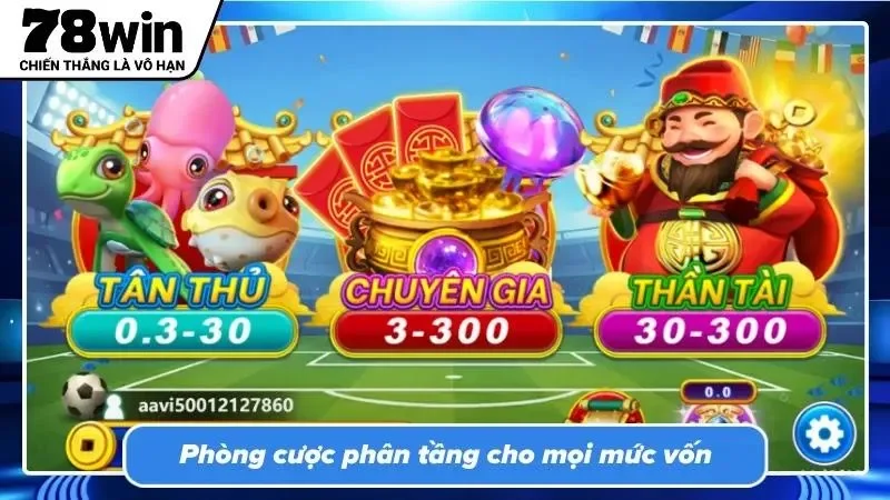 Sự phân chia phòng cược giúp cân bằng tài chính dễ dàng