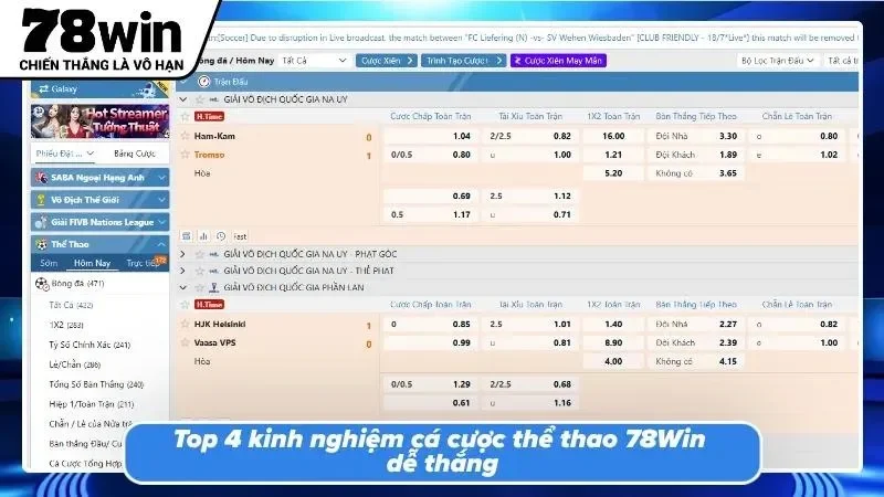 Bật mí một vài mẹo đặt cược hiệu quả hội viên cần biết