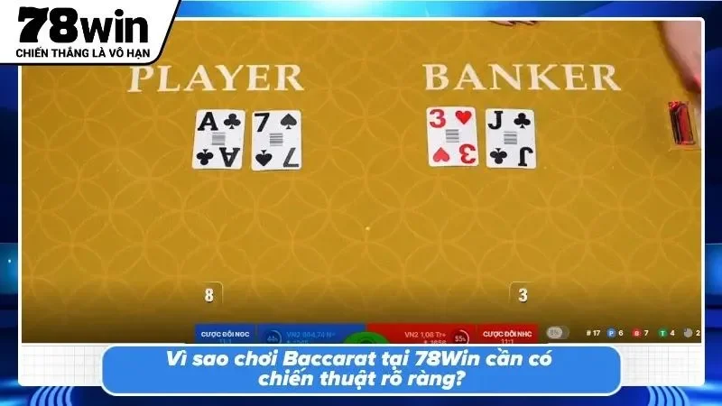 Lý do hội viên cần trang bị kinh nghiệm chơi Baccarat 78Win
