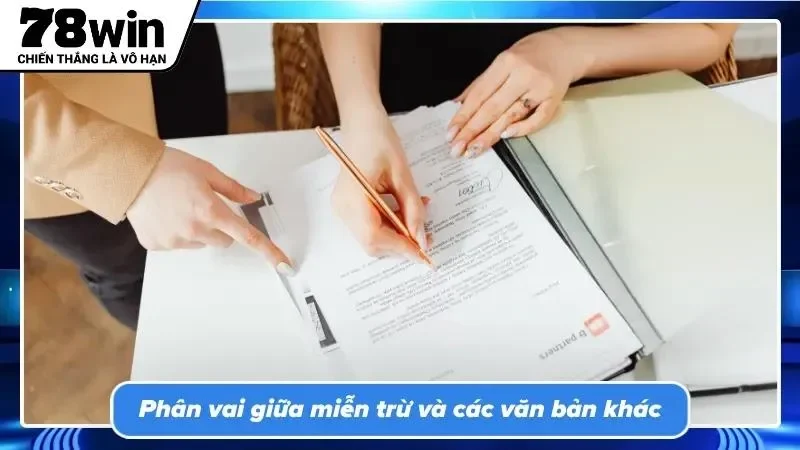 Mối liên kết logic tạo nên hệ thống điều khoản hoàn chỉnh