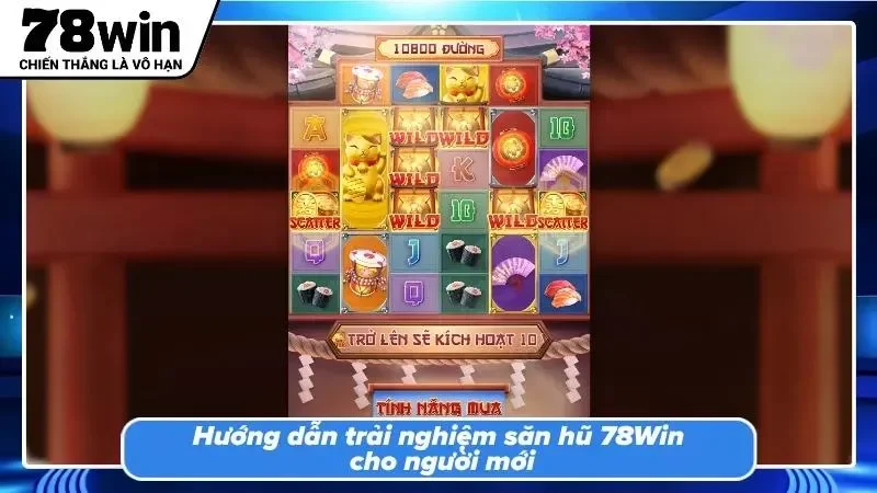 Nhấn nút Spin để bắt đầu hành trình chinh phục những hũ thưởng lớn